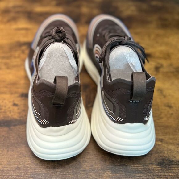 APL Women's Streamline Sneaker in Chocolate/Cobalt/Multi. Size 7. New in Box! - Picture 10 of 15